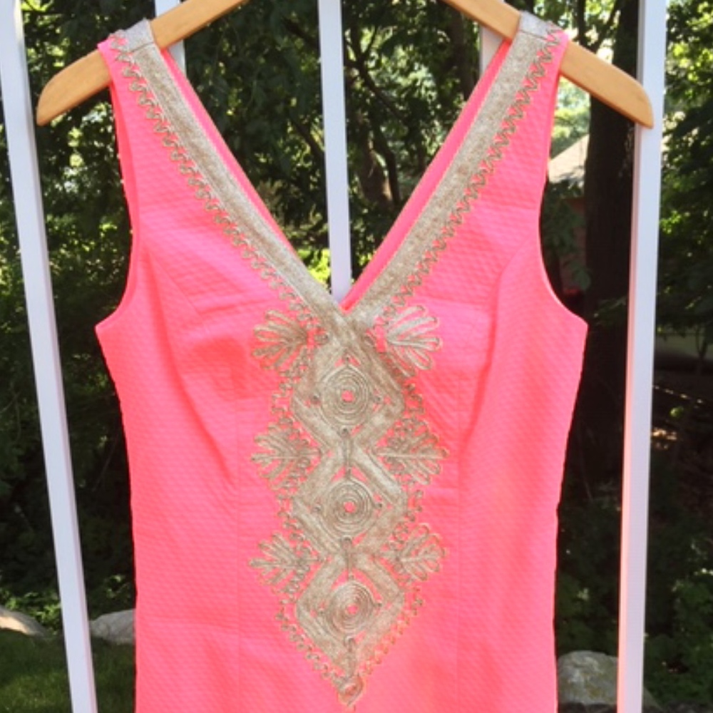 NWT Lilly Pulitzer Junie Soutache Shift Dress - Picture 2 of 4